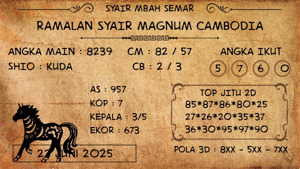 Prediksi Magnum Cambodia