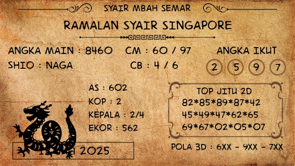 Prediksi Singapore